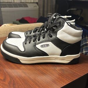 NEW Keen Men’s Utility Composite Toe Wedge Sole Mid Work Shoe Size 11